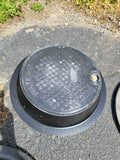 Ford Meter Box C53 Cover with Trumbull Composite Heavy Locking Lid with Bottom AMR Bracket