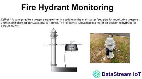 CellPoint Fire Hydrant Monitor