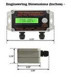TMD Remote Encoder Meter display with Pass-through AMR/AMI