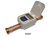 Zenner Residential/Intermediate Ultrasonic Water meter, US Gallons with NFC Encoder output