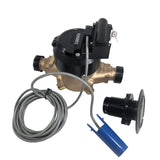 Zenner 5/8" x 3/4" multi-jet Water meter, US Gallon with Pit Touchpad