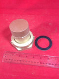 2" Water Meter Coupling, LEAD-FREE brass, Female Swivel Meter Nut x Male NPT