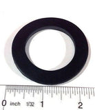 1-1/2" Round EPDM Rubber Water Meter Coupling Gasket/Washer,1/8 thick