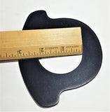 2" flanged water meter gasket, drop in style, EPDM Rubber, 1/8" or 1/16" thickness