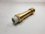 Water Meter Spacer Idler Tube PVC,  5/8" through 1" - Temporary Meter Replacement