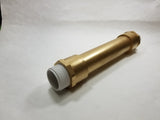 Water Meter Spacer Idler Tube PVC,  5/8" through 1" - Temporary Meter Replacement