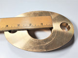 2" Lead-free Brass Meter Oval Flange Connection Set For 2" Water Meter