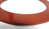 6" X 1/8" Red Rubber Water Meter Flange RING Gasket, 1 PAIR