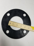 3" X 1/8" Black EPDM Rubber FULL FACE Water Meter Flange Gasket