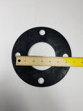 3" X 1/8" Black EPDM Rubber FULL FACE Water Meter Flange Gasket