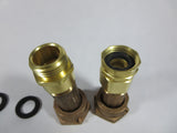 Water Meter, Garden Hose or RV Adapter Couplings, FGH x MGH